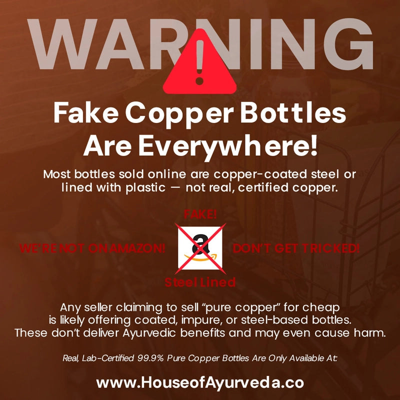 Ayvora® | Pure Copper Bottle
