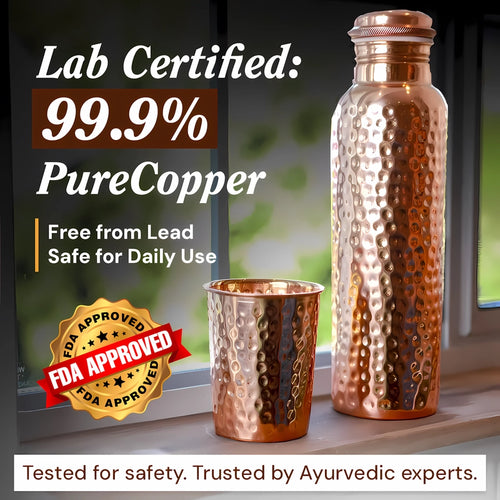 Ayvora® | Pure Copper Bottle